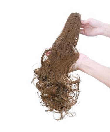 Shop Heat Resistant Ponytail Extension & Braid - 18 Clip-In Hair Extensions in Smooth & Wavy Styles | Realistic Look Available in White/Brown - Buy Online on GoSupps.com