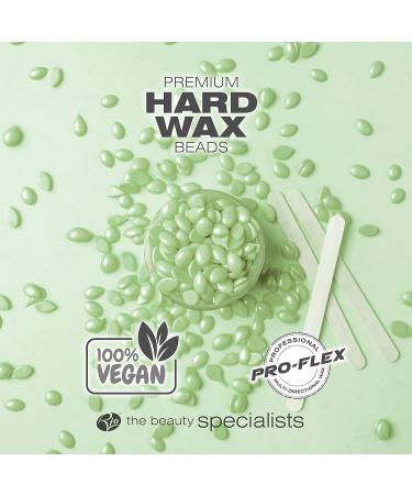 Rio Beauty Premium Hard Wax Beads 750g Green Tea - Stripless Hair Removal | 100% Vegan | 750 g (Pack of 1) - Buy Online on GoSupps.com
