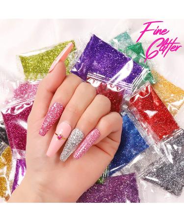 Teenitor Nail Art Decoration Kit - Brushes, Glitters, Rhinestones, Stickers & More - Buy Online on GoSupps.com