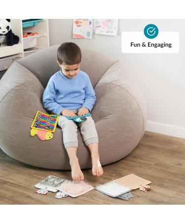 Sensory Mats for Children & Pets | Tactile Sensory Pads for Autism | 6-Pack Learning Tiles & Mats - Buy Online on GoSupps.com