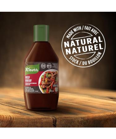 Knorr Concentrated Bouillon just a drop adds deep rich flavour Beef gluten free no added preservatives (pack of 4) Beef 250 ml (Pack of 4) - Buy Online on GoSupps.com
