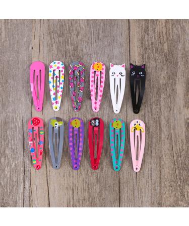 Frcolor 5PCS Snap Hair Clips - No Slip Metal Hair Clips for Girls | Durable & Stylish Accessories for All Hair Types - Buy Online on GoSupps.com