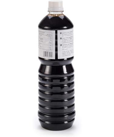 Emma Basic Gluten Free Reduced Salt Soy Sauce 1L | Umami Flavor | No Additives | Soy 1L (1 Pack) - Buy Online on GoSupps.com