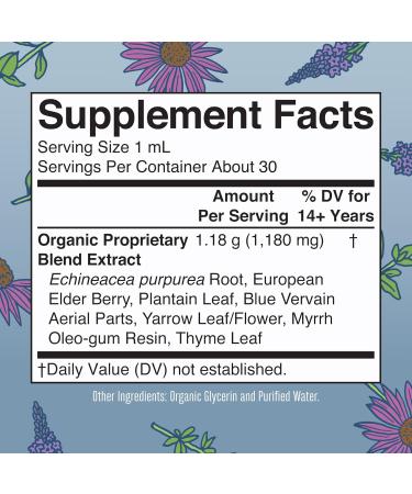 MaryRuth Organics Throat Spray (Vanilla) & Lymphatic Cleanse Drops | USDA Organic Clean Label Project Verified | Vitamins for Throat Relief Immunity & Overall Health | Vegan Gluten Free Non-GMO - Buy Online on GoSupps.com