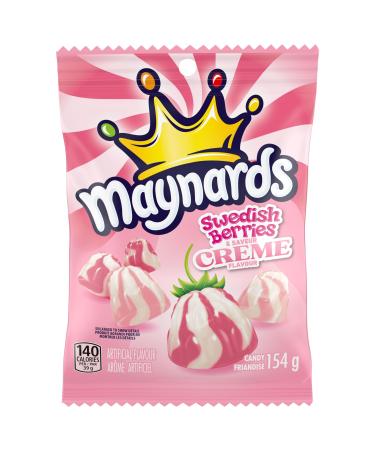 Maynards Swedish Berries and Cr me Candy Gummy Candy 154 g