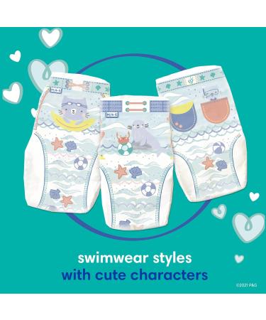 Pampers Splashers Size 4-5 11 Disposable Swim Nappies 9-15 Kg for Secure Protection in The Water - Buy Online on GoSupps.com