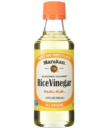 Marukan Seasoned Rice Vinegar 12 Oz (12 oz), 12 oz 12 Ounce (Pack of 1)