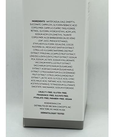 Retexturizing Retinol Booster Serum 1 oz - Anti-Aging Skincare for Smooth Radiant Skin | International Shipping Available - Buy Online on GoSupps.com