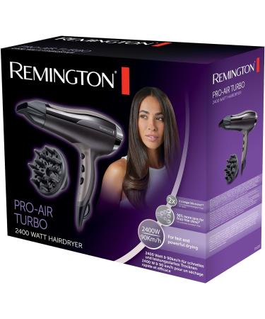 Buy Remington Pro-Air Turbo Hair Dryer D5220 | 2400W Powerful Lightweight & Ionic with Diffuser Worldwide Shipping Available! - Buy Online on GoSupps.com