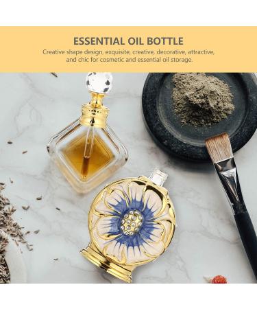 minkissy Glass Spray Bottle Glass Spray Bottle 12ml Mini Perfume Empty Bottle Vintage Glass Dropper Bottle Refillable Essential Oil Bottle for Outgoing Blue Glass Containers Travel Spray Bottle - Buy Online on GoSupps.com