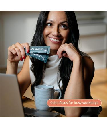 ELVD Calm & Clarity Daily Brain Supplements for Memory and Focus & Mental Clarity No-Pill Fast-Acting Liquid Gel with Ashwagandha L-Theanine & Taurine Vegan Gluten-free Non-Drowsy 15 Gel Pack - Buy Online on GoSupps.com