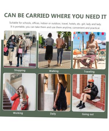 Lurrose 12 Pcs Mini Menstrual Bag Organizers - Portable Nylon Storage Pockets for Women | Zippered Napkin & Breastfeeding Insert | 13x12.7cm | Shop Internationally - Buy Online on GoSupps.com