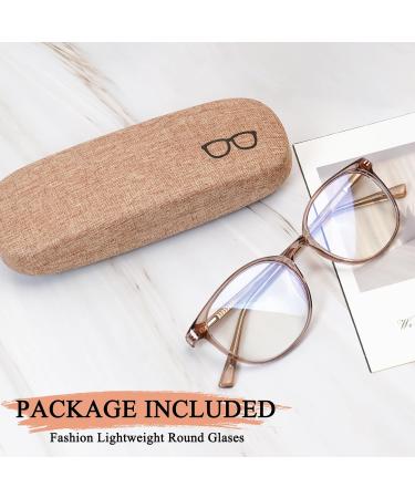 Buy Blue Light Blocking Glasses for Men & Women | Stylish Round Anti-Eyestrain Glasses for Gaming & Reading - Buy Online on GoSupps.com