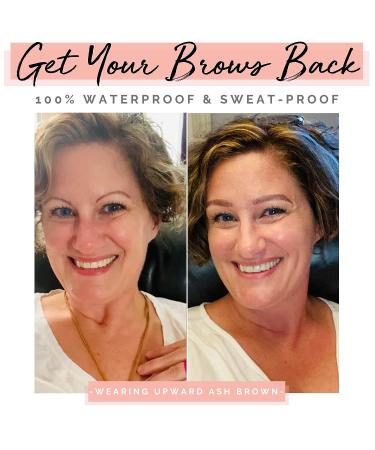 Bossy Studio & Co Waterproof Eyebrow Tattoos in Arched Ash Brown - Temporary & Transferable Brows for Women and Men - Buy Online on GoSupps.com