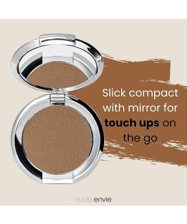 Nude Envie Hydrating Powder Bronzer with Hyaluronic Acid - Vegan & Cruelty-Free (Solace) - Buy Online on GoSupps.com