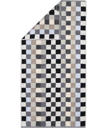Caw Home Towels Unique Check 942 Anthracite - Luxury Guest Towel 30x50 cm | Soft & Absorbent | International Shipping Available - Buy Online on GoSupps.com