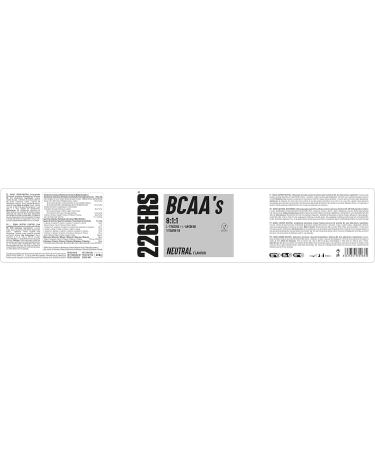 226ERS BCAA's 8:1:1 Essential Amino Acids with Vitamin B6 Neutral Taste - 300g - Buy Online on GoSupps.com