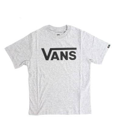 Vans Unisex Kids' K Classic T-Shirt 27.5 EU L Grey (Athletic Heather-black Atj)