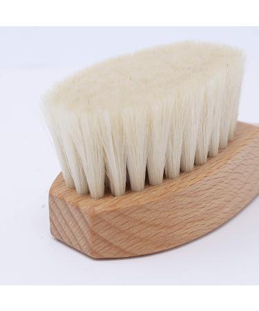 Waldkraft Face Brush - Gentle Beech Wood Massage & Cleaning Brush (2 Pieces) | Goat Hair Bristles | Made in Germany - Buy Online on GoSupps.com