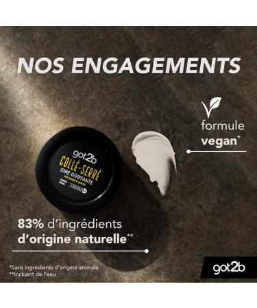 Schwarzkopf - Got2b - Hair Fixing Styling Wax - Ultimate Hold - Tightly Bonded - No Cardboard Effect - Use on Dry Hair - 75 ml Jar - Buy Online on GoSupps.com