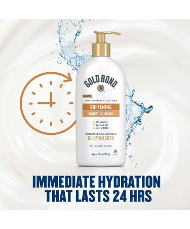 Gold Bond Softening Skin Therapy Lotion 14 oz (Pack of 3) with Shea Butter - Hydrating Solution for Rough & Dry Skin - Buy Online on GoSupps.com