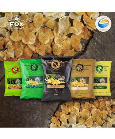  Italian Gourmet E.R. Fox Natural Quality Vintage Pack of 5 cooked potatoes with rosemary and sea salt 120g + 400g Italian gourmet polpa - Buy Online on GoSupps.com