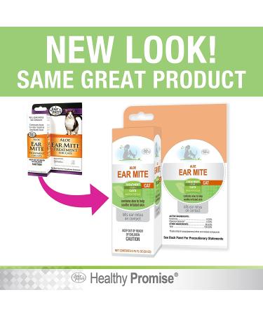 Four Paws Aloe Ear Mite Treatment for Cats - 0.75 Fl. Oz. | Healthy Promise - Buy Online on GoSupps.com
