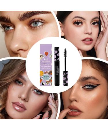  Jingmiger Water Resistant Mascara | 10ml Long Lasting Natural Makeup Accessories Volume-Effect Mascara for Volume and Lengthening Travel Business Home Girlfriend Wife Friend Sister Thread - Buy Online on GoSupps.com