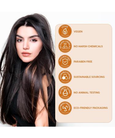Rice Water Hair Growth Shampoo | Volumizing Biotin & Rosemary Formula for Thinning Hair | Natural Thickening Shampoo for Men & Women - 10 fl oz - Buy Online on GoSupps.com