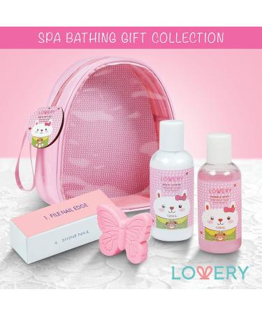 Birthday Gifts for Girls | 5pc Kids Bubble Bath Spa Set | Heavenly Watermelon Fragrance | Perfect Gift Idea - Buy Online on GoSupps.com