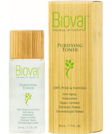Purifying Anti-Aging Facial Toner | Natural Vegan Cruelty-Free | Soothes & Tones Skin - Buy Online on GoSupps.com