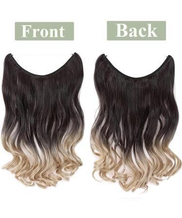 Buy Sego 50cm Secret Hair Extensions - Invisible Wire Wavy Light Brown & Ashblond for Natural Look - Buy Online on GoSupps.com