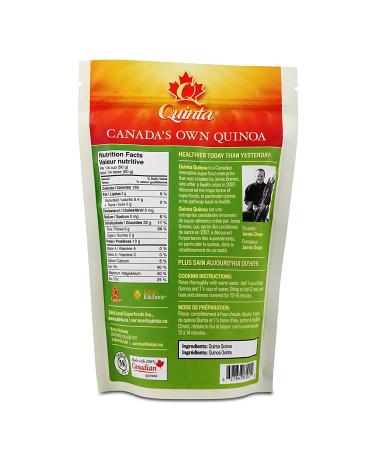Quinta Quinoa - Gluten-Free High Iron Vegan Whole Grain Protein Superfood (900g Bag) - Buy Online on GoSupps.com