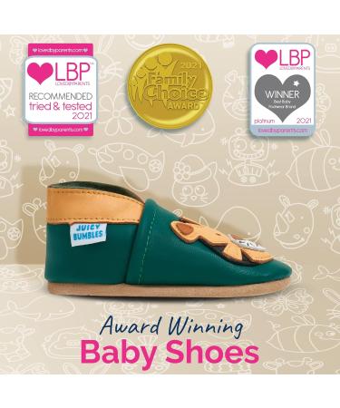 Adel Tiger Baby Shoes - Soft Sole Leather Toddler Shoes for Baby Boy and Girl (18-24 Months) - Buy Online on GoSupps.com