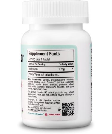 Maxi Health Mel-O-Chew Sleep Aid - 100 Chewies for Better Sleep - Buy Online on GoSupps.com