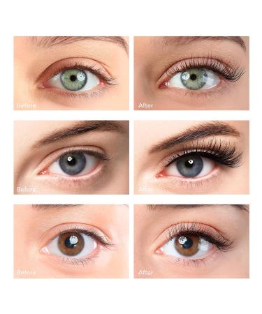8PCs Self Adhesive False Eyelashes - Natural Look, Reusable & Glue-Free - Buy Online on GoSupps.com