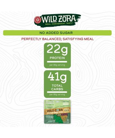Wild Zora Organic Quinoa Bowls - Herb Roasted Chicken Flavor (3-Pack) | Gluten-Free, Quick & Tasty Meals with Lentils and Olive Oil | Pantry Staple Instant Meal Option - Buy Online on GoSupps.com