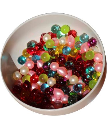 Bath Oil Beads (Pearls) - Mixed Colors - Pack of 100 - Nostalgic Experience - Buy Online on GoSupps.com