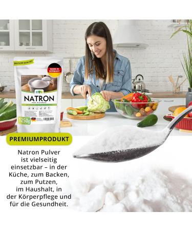 EWL Natural Natron Powder 1250g - High-Purity German Baking Soda | Extra Advantage Pack for Baking | Food Quality - Buy Online on GoSupps.com