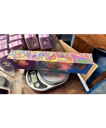 Fruit Cocktail Delight Homemade Cold Process Soap - 6.5-7.5 oz Swirled Bar - Vegan & Natural - International Shipping Available - Buy Online on GoSupps.com