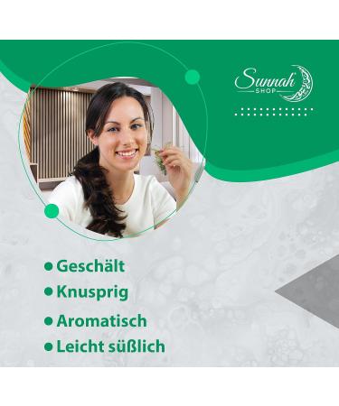  Sunnah Shop Sunnah Shop Shellless Pistachios - 500g - Peeled Pistachios - Unroasted - Unsalted - 100% Natural Unsalted Pistachios - Vegan Proteins Ideal for Baking and as - Buy Online on GoSupps.com