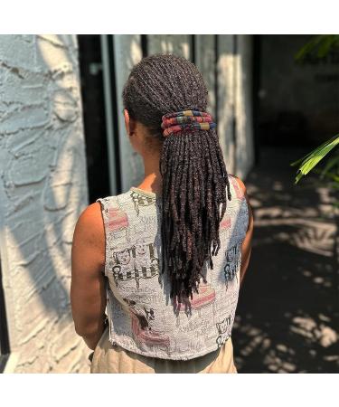 FRDTLUTHW Swirl Hair Tie Spiral Lock Ponytail Holder - Red Pattern for Women and Girls - Buy Online on GoSupps.com
