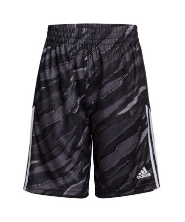 adidas Boys' Aeroready Tiger Camo Short X-Large Black