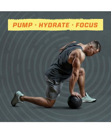 Sunwarrior Pre Workout Powder - Vegan Plant-Based Energy Drink | Yuzu Mango Flavor | Boost Pump Hydration Focus & Endurance | 30 Servings - Buy Online on GoSupps.com