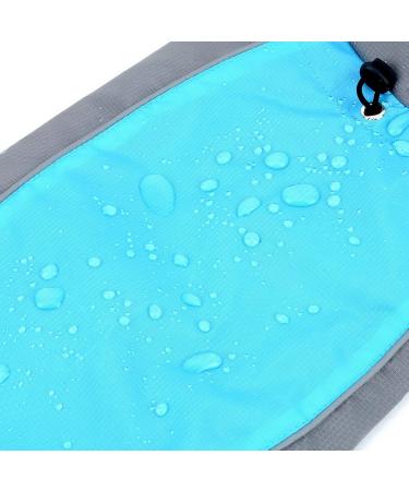 Zweitea Waterproof Raincoat for Medium & Large Dogs | Reflective & Windproof Blue Rain Jacket | Outdoor Hiking & Wet Weather Protection (6XL) - Buy Online on GoSupps.com