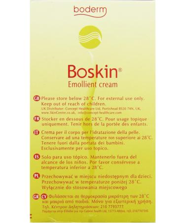 Buy Logofarma 68542 Boskin Emollient Cream 500ml - Nourishing Moisturizer for Soft Skin | International Shipping Available - Buy Online on GoSupps.com