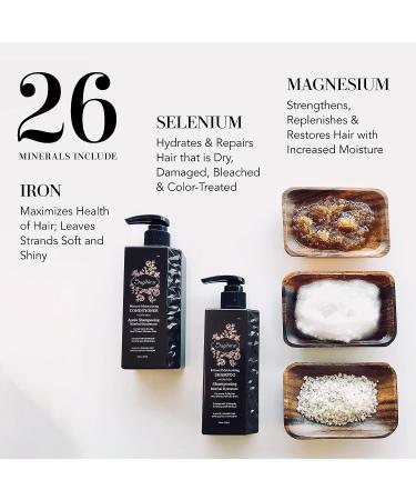 Saphira Mineral Moisturizing Conditioner - Hydrating Deep Conditioner for Dry, Damaged, Bleached, Color-Treated Hair - 8.5 fl oz - Sulfate-Free, Paraben-Free - Nourishes and Revitalizes - Buy Online on GoSupps.com