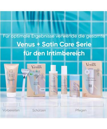 Gillette Venus Intimate Razor & 8 Replacement Blades - Smooth Gentle Shaving - International Shipping - Buy Online on GoSupps.com
