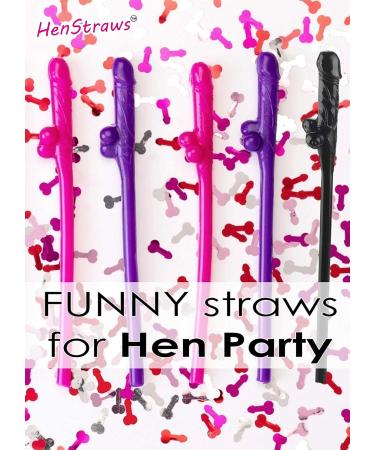 15pcs Peni Party Naughty Straws Dick Confetti Pack Bachelorette Penis Party Drinking Straws Funny Straws Pecker Straw Adult Novelty Bachelorette Party Favors Plastic Penis Straws - Buy Online on GoSupps.com