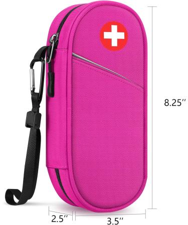 Sithon Epipen Medical Carrier Bag - Portable Organizer for 2 Epipens Inhalers & Allergy Essentials - Isolated Pocket for Emergency Medications - Buy Online on GoSupps.com